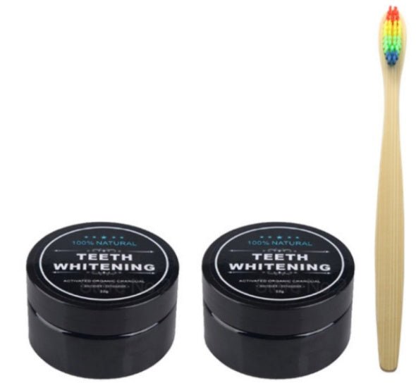 VELORA Activated Charcoal Whitening Powder - VELORA - Bathroom Accessories