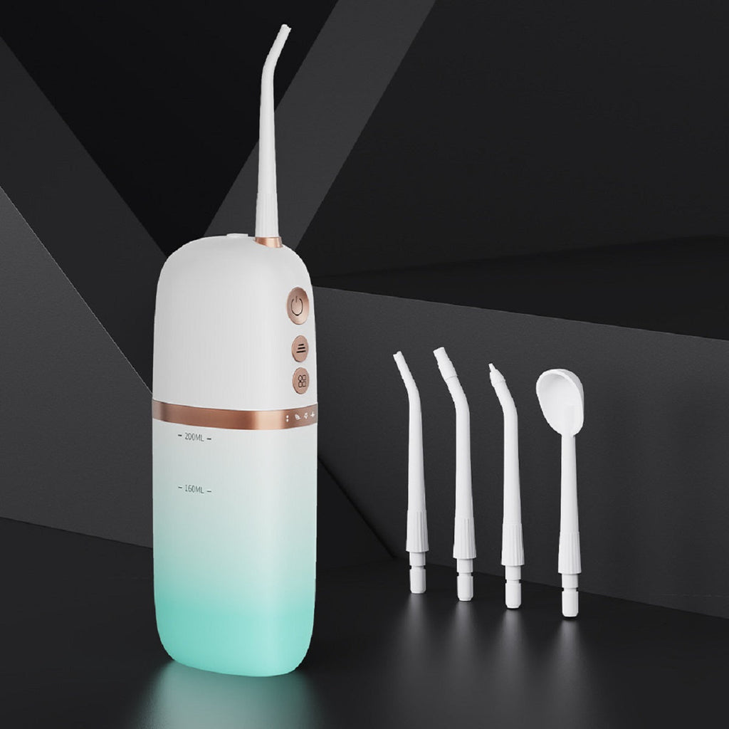 VELORA Portable Water Flosser 200ml — IPX7 Waterproof, USB Rechargeable - VELORA - Oral Care