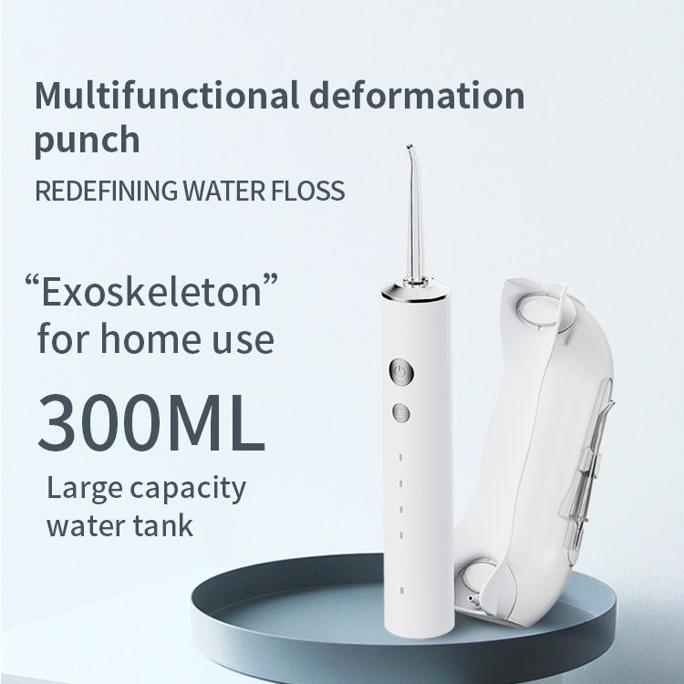 VELORA Portable Water Flosser — 300ml, USB Rechargeable, 5 Modes - VELORA - Bathroom Accessories