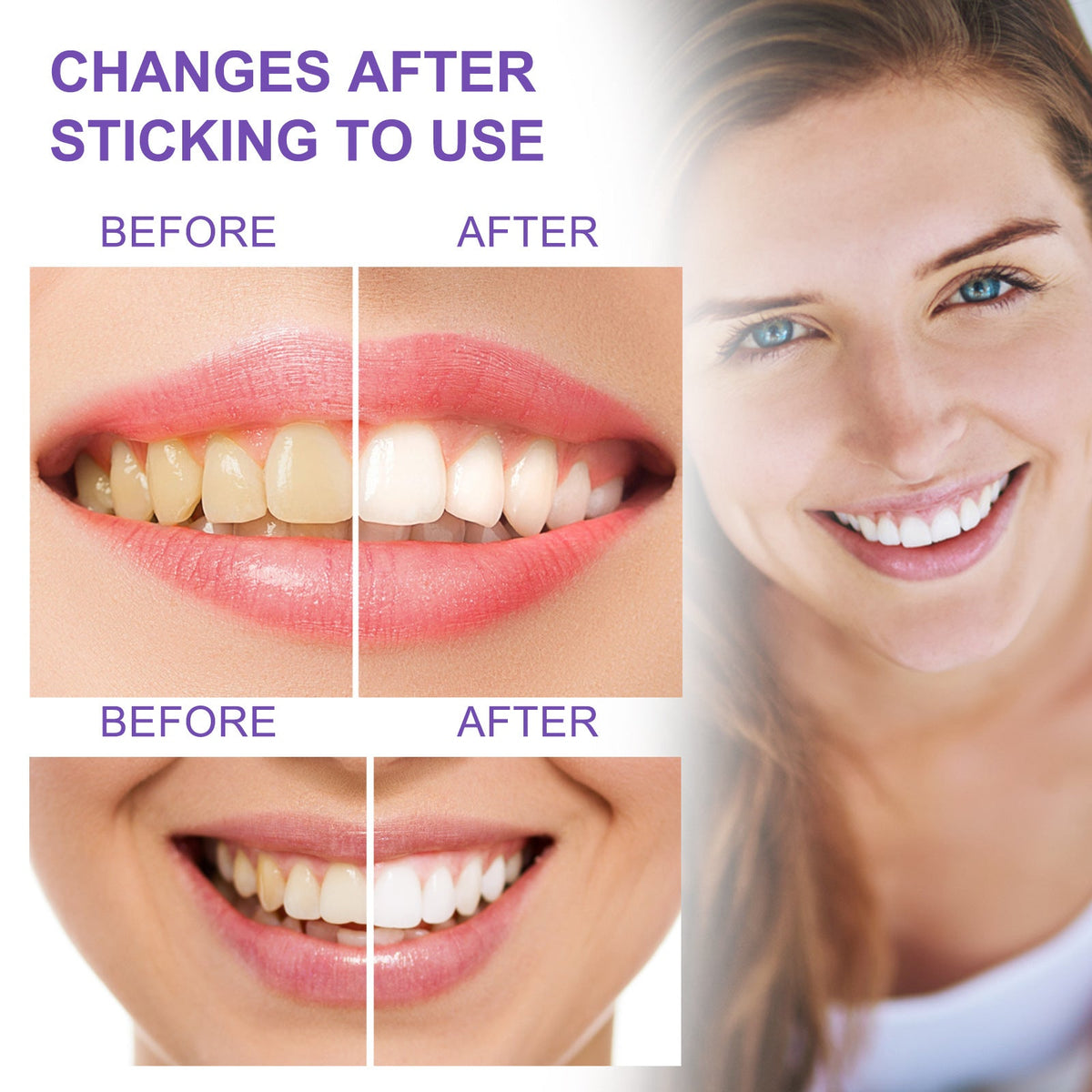 VELORA Purple Teeth Whitening Serum - VELORA - Bathroom Accessories