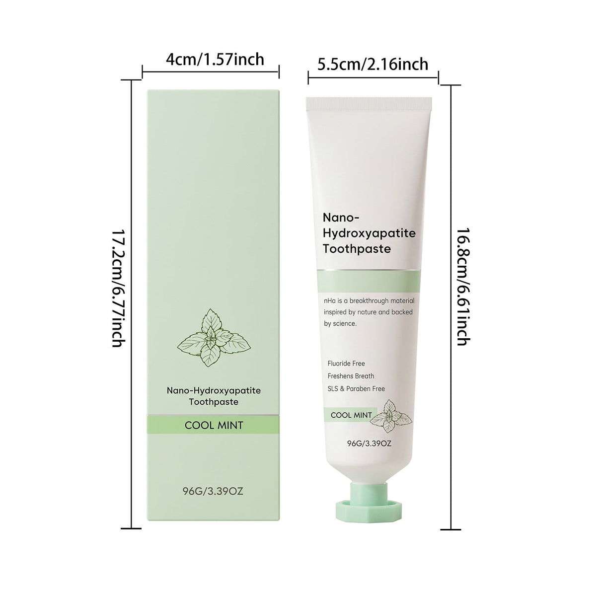VELORA Purple Whitening Toothpaste — Refreshing Mint, 90g - VELORA - Oral Care