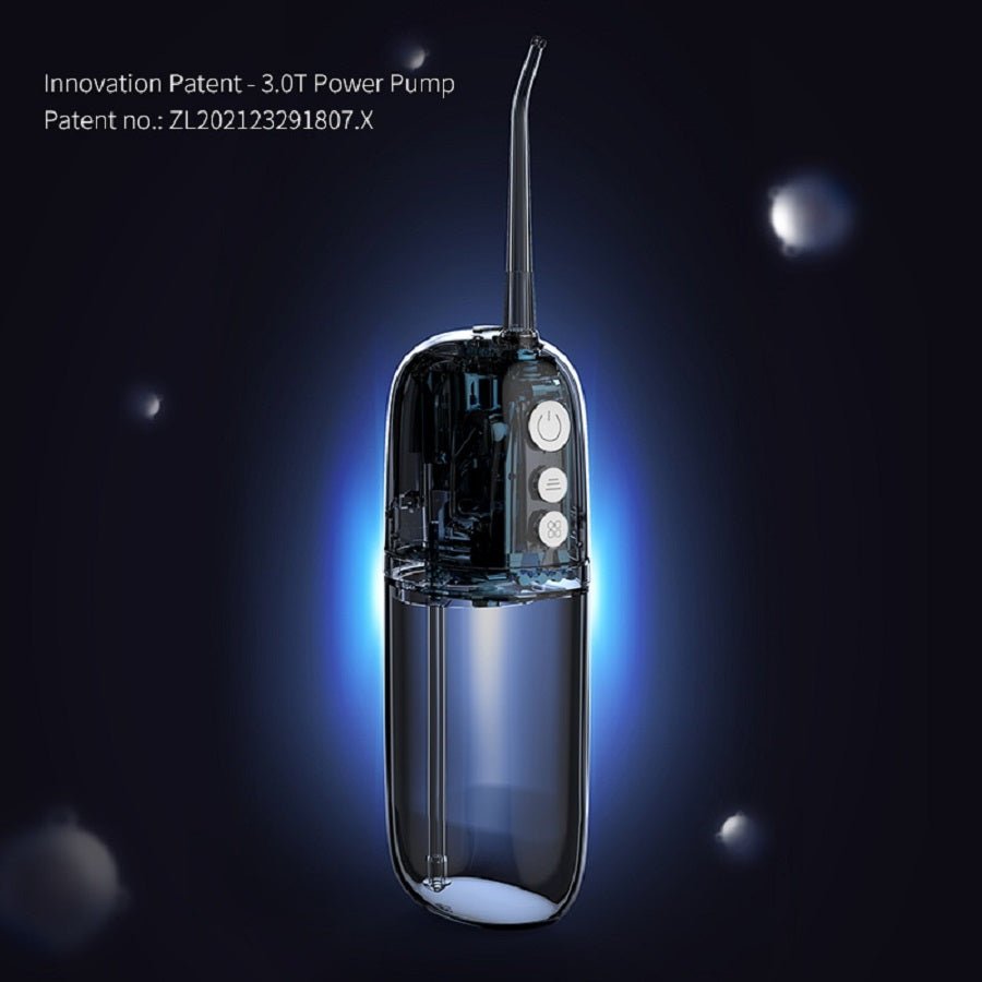 VELORA Portable Water Flosser 200ml — IPX7 Waterproof, USB Rechargeable - VELORA - Oral Care